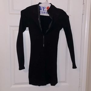 Fashion nova snatched front zipper dress